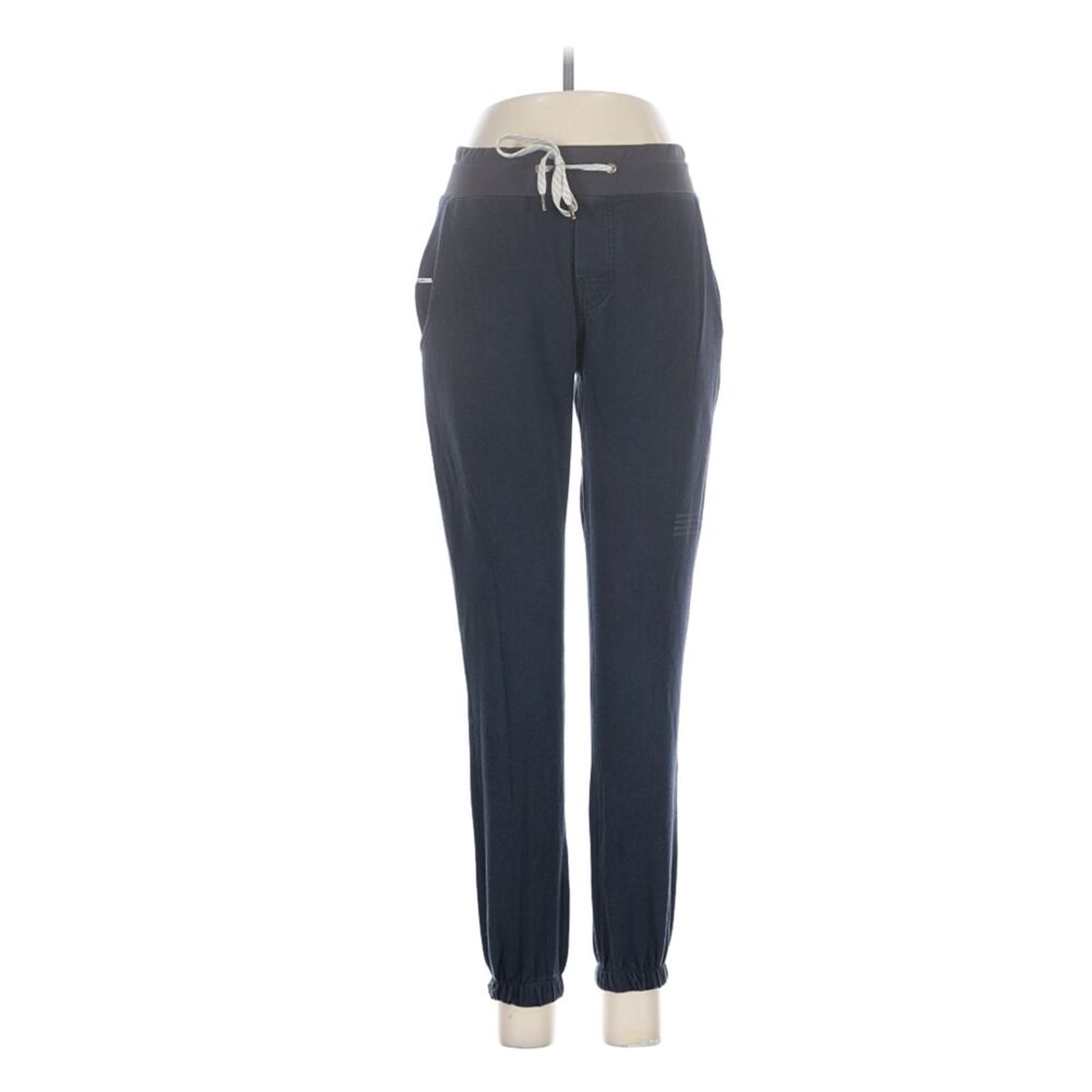 Vuori Navy Jogger Pants Size 26 Drawstring Pocket Tapered Athletic Lounge